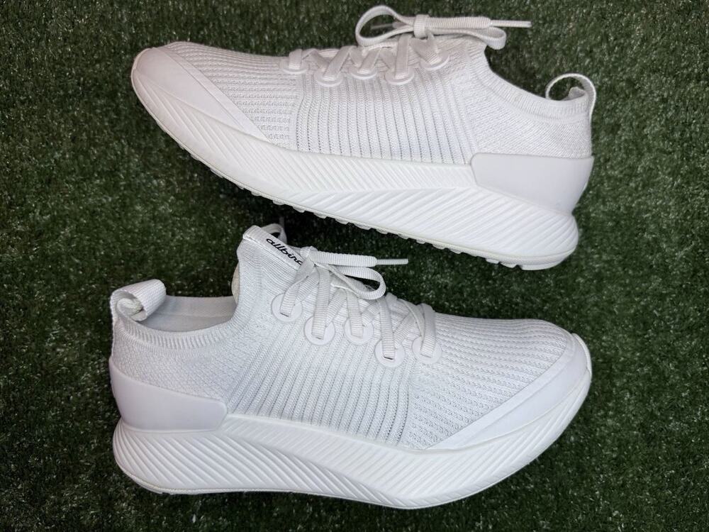 Allbirds Women's Tree Gliders 8.5 Size White Sneakers Shoes